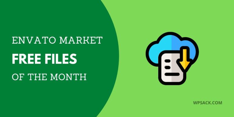 Free Envato Files of the month