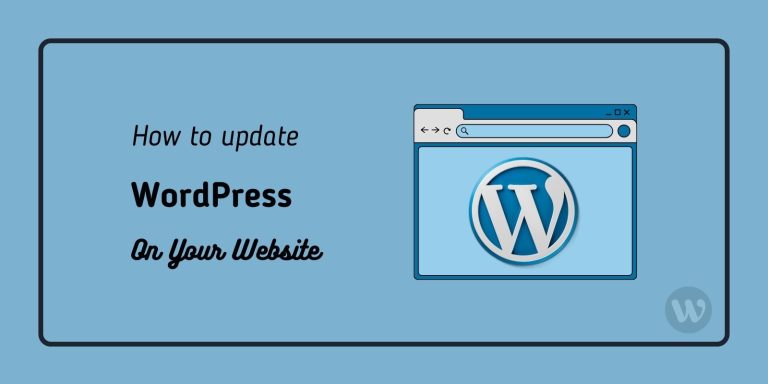 How to update WordPress version